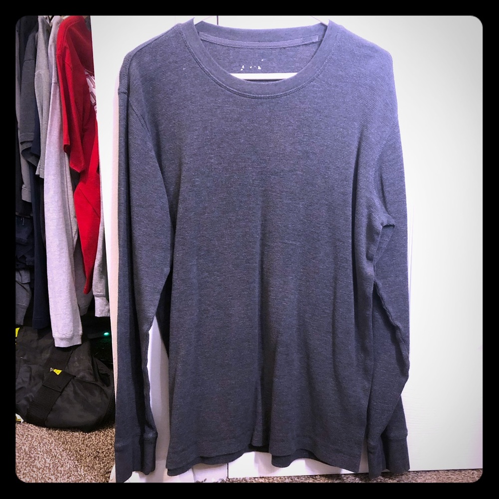 Eddie Bauer Long Sleeve Thermal Shirt Size Large